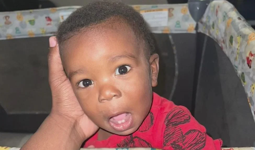 Jacoby Robinson Jr., pictured above during happier times. The boy’s body was found in a Las Vegas dumpster. His parents were charged with murder.